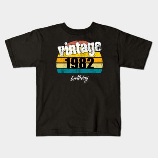 vintage 1982 Kids T-Shirt